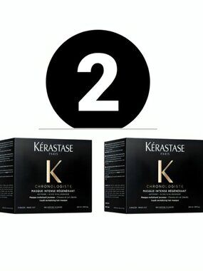 Kérastase Chronologiste 6.8oz Hair Mask Deep Nourishing Repair NIB Pack of 2